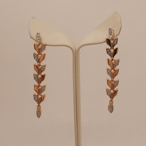 گوشواره برگی مجموعه بهسا